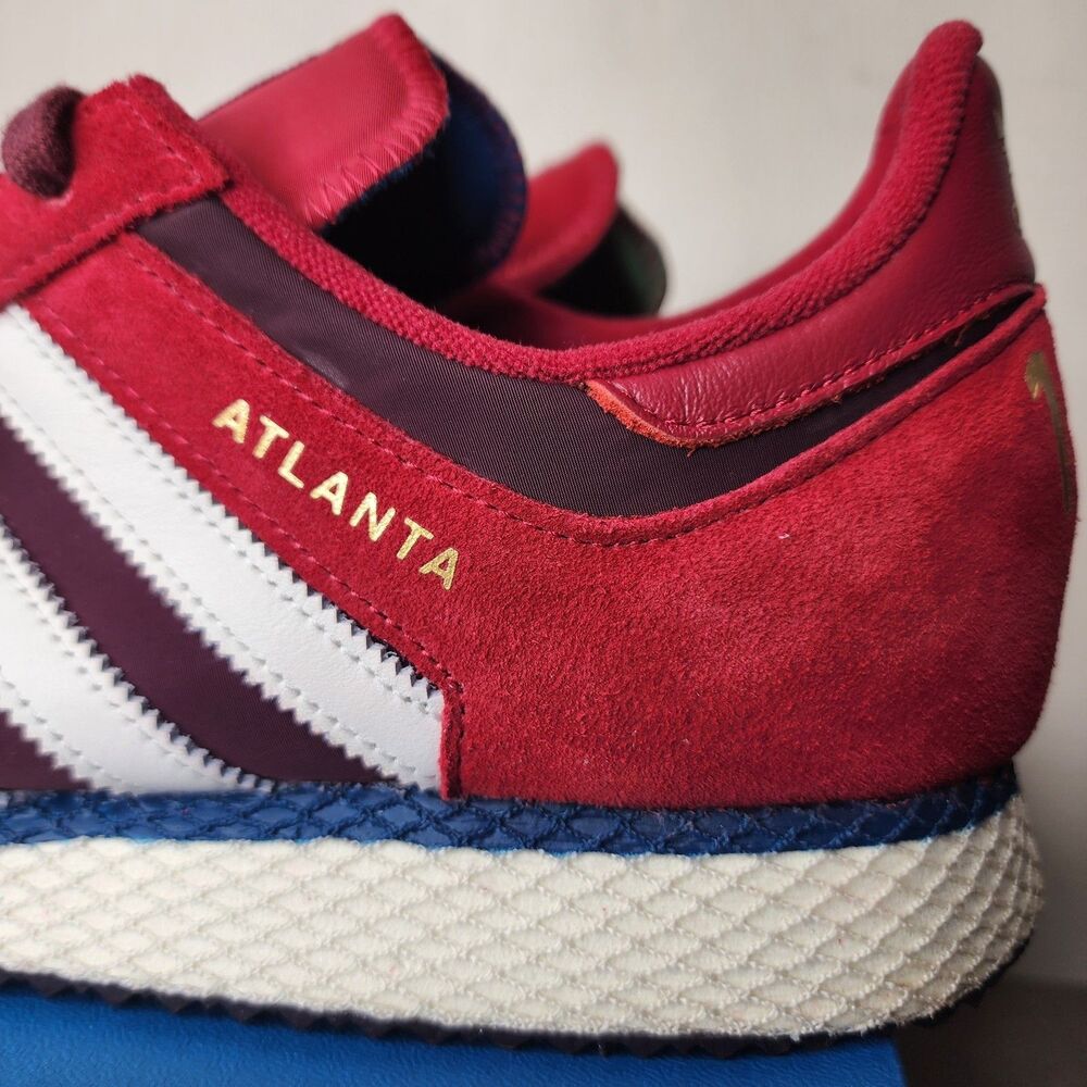 Whitaker Group Adidas Atlanta 96 404 Peachtree Red Mens 13 KK5017 Do Not Disturb - Picture 4 of 14